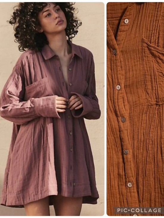 Free People Dresses & Skirts - Free People The Voyager Shirtdress